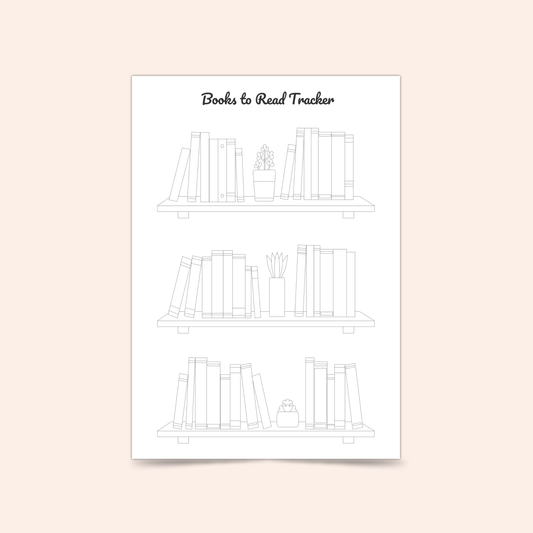 Books to Read Tracker