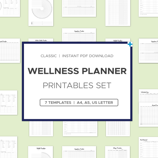 Wellness Planner Set