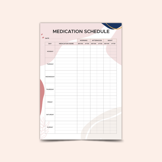 Medication Schedule