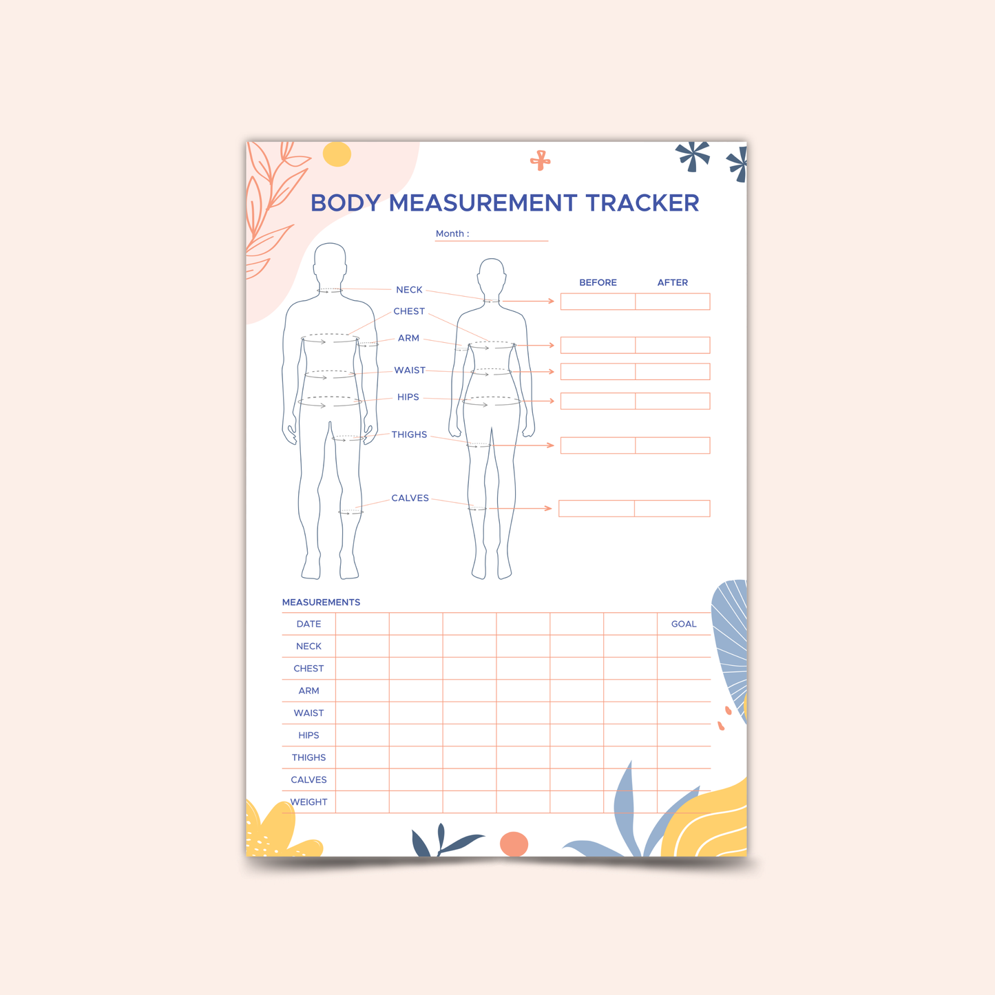 Body Measurement Tracker