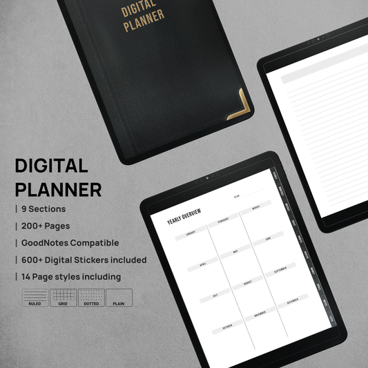 Undated Digital Planner