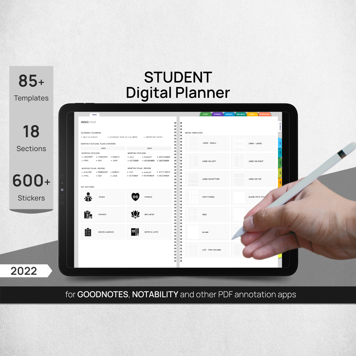Student Digital Planner 2022
