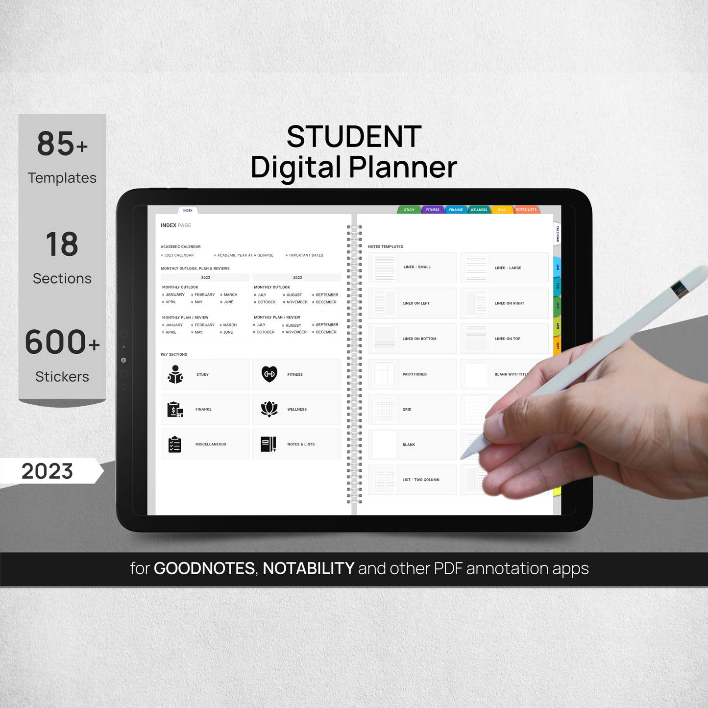 Student Digital Planner 2023