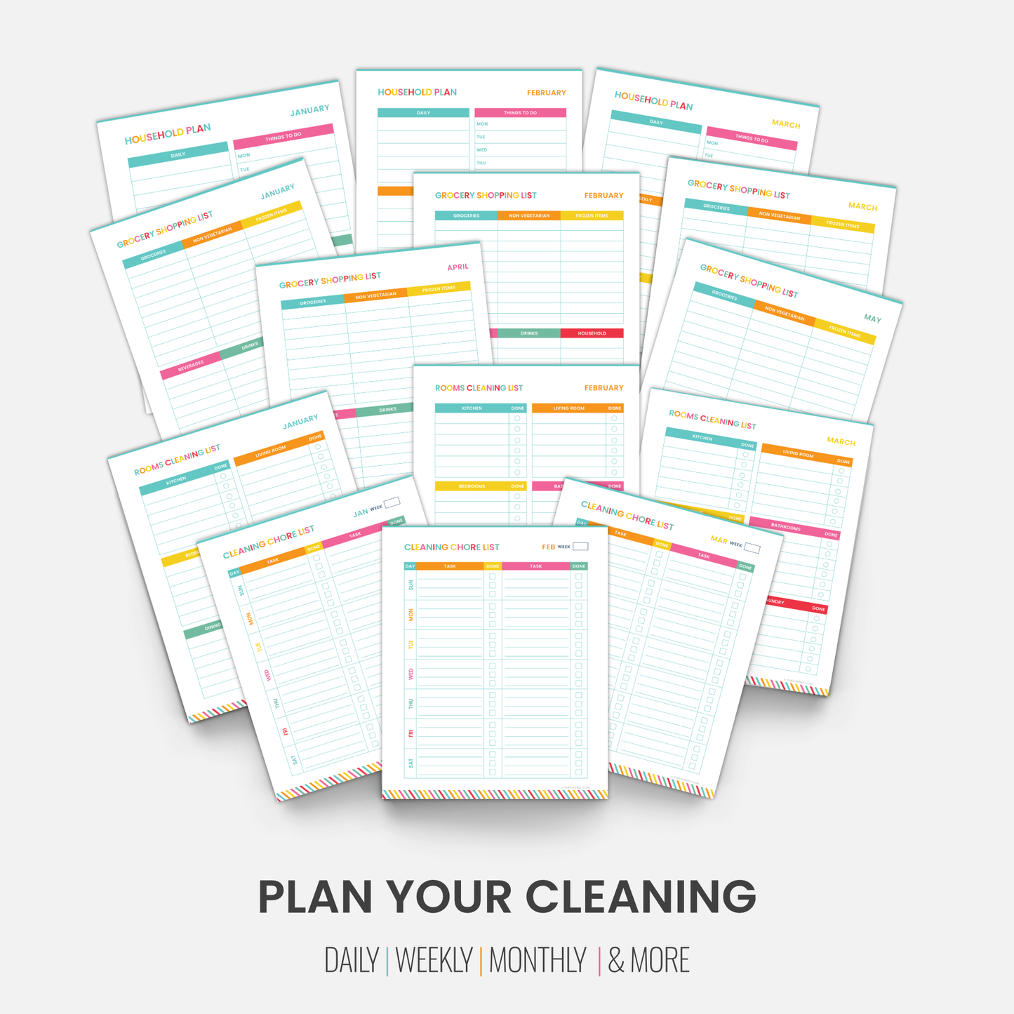 Cleaning Binder {70+ Pages}