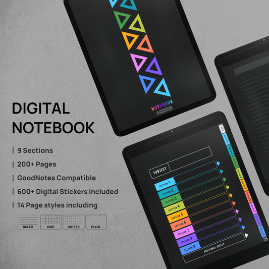 Modern Notebook Dark Edition