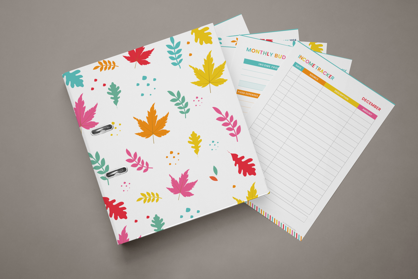 Financial Planner Binder {55+ Pages}